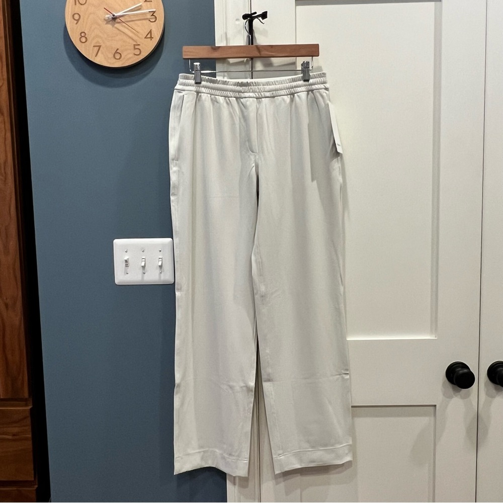 Lululemon Straight-Leg Mid-Rise Luxtreme Trousers